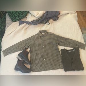 Vintage Van Heusen Miracle Cotton long sleeve Button Down